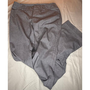 Merona‎ Gray Dress Pants Size 4 Classic Trousers Work Office Career Slacks
